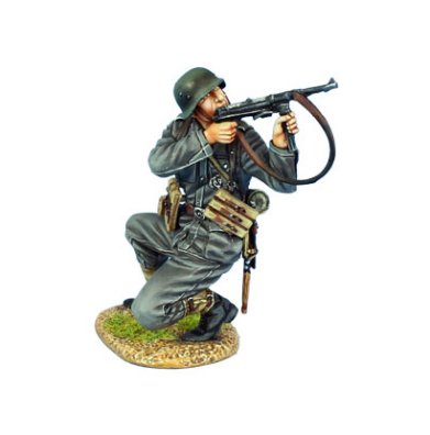 German Heer Infantry Firing MP40