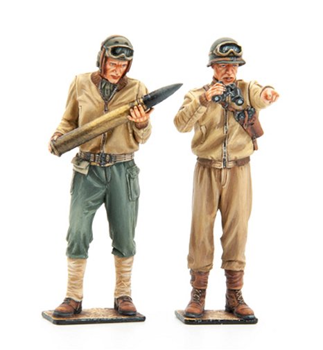 US M10 2 Figure Tank Crew for NOR/BB M10 Tank