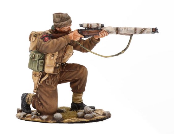 British Commando Sniper