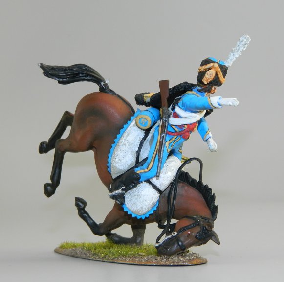 Falling Soldier, French 5th Hussars, 1809
