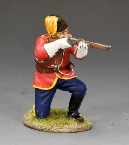 Mountie Kneeling Firing Carbine