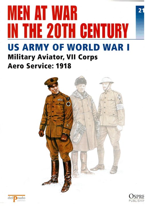 US Army of World War I - Military Aviator, VII Corps  --  Aero Service: 1918