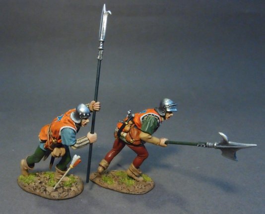 Two Lancastrian Billmen, The Retinue of John DeVere, 13th Earl of Oxford