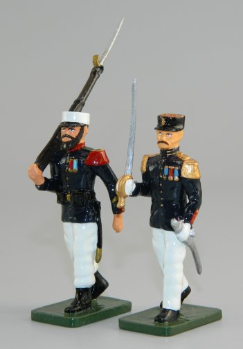Officer & NCO, French Foreign Legion