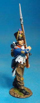 Fusilier Marching #1B - French Line Infantry 66th Line, 4th Company