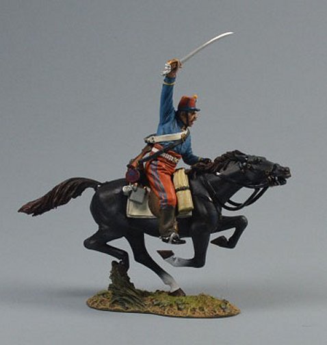 Chasseur Charging Forward w/Sword