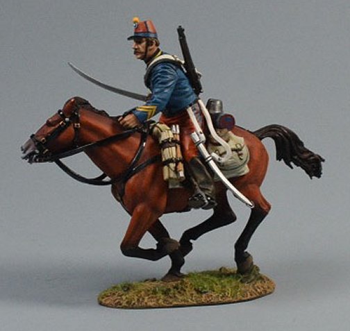 Chasseur Charging Forward w/Sword