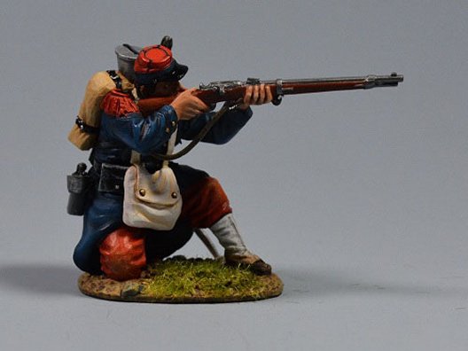 Kneeling Firing French Line Infantryman