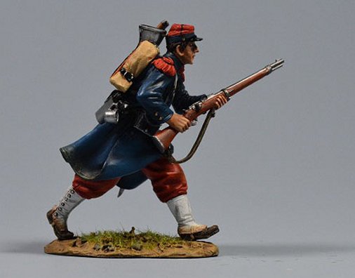 French Line Infantryman Advancing