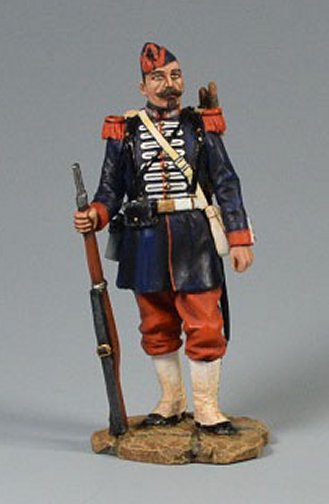 Standing French Grenadier Soldier