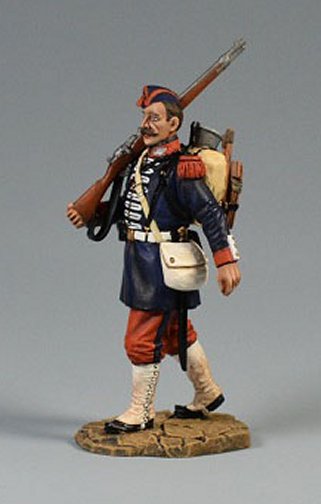 French Grenadier Soldier Advancing