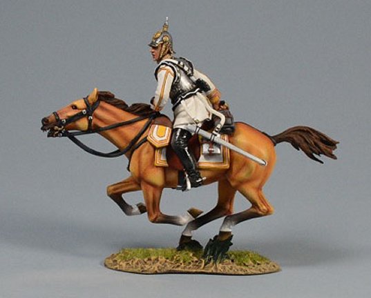 Prussian Cuirassier Advancing