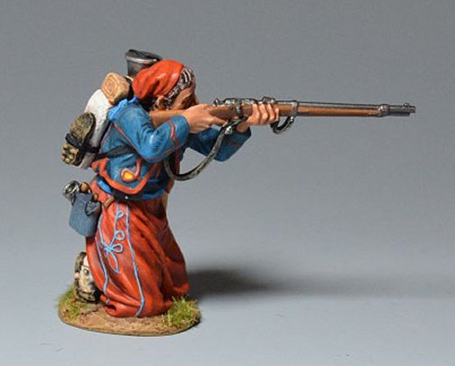 Kneeling Firing Zouave