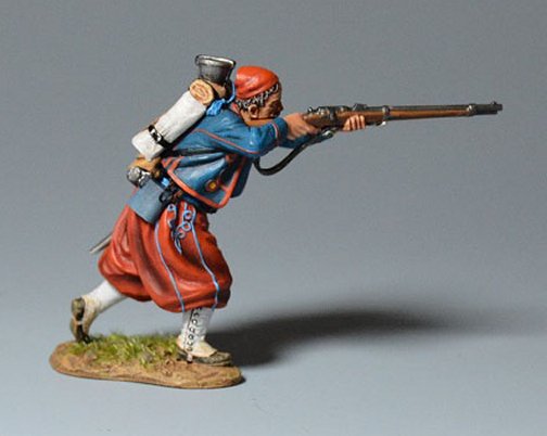 Advancing Firing Zouave