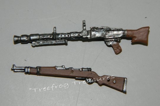 MG34 Machine Gun & Kar98 Rifle