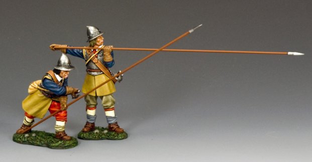 Crouching and Presenting Pikemen (Royalist)