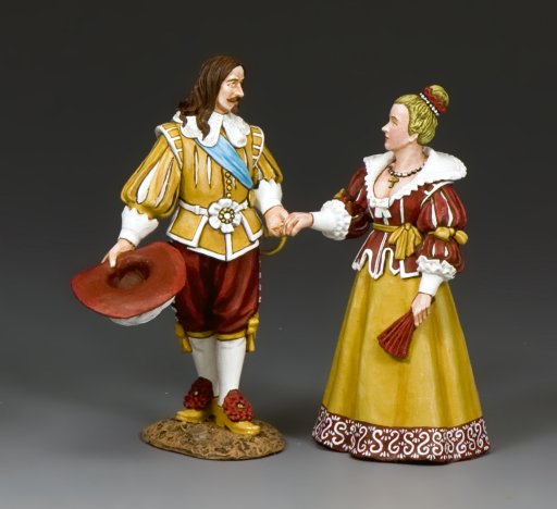 King Louis XIII & Queen Anne of France