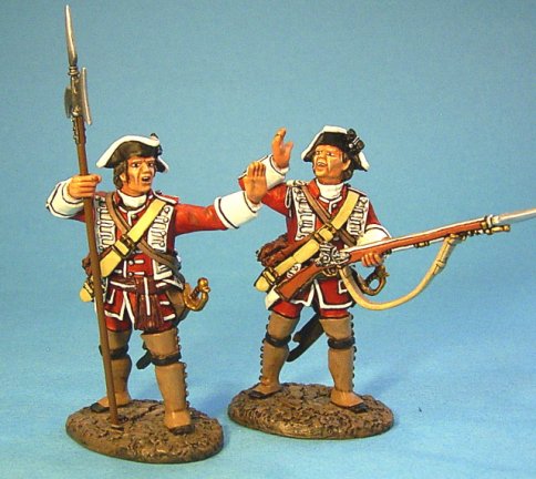 The 47th Regiment of Foot, Sergeant and Corporal