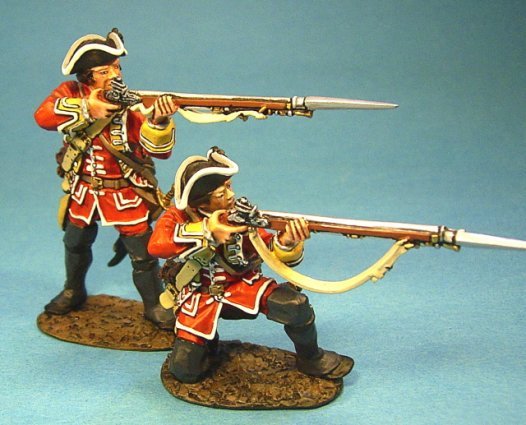 The 28th Regiment of Foot, Two Line Infantry Firing