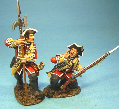 Sergeant and Corporal Set for the 28th Regiment of Foot