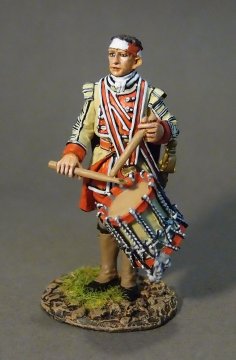 Louisbourg Grenadiers, 40th Regiment of Foot, Drummer