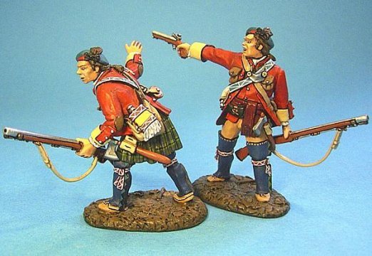 Fraser Highlander Light Infantry - Officer and Corporal