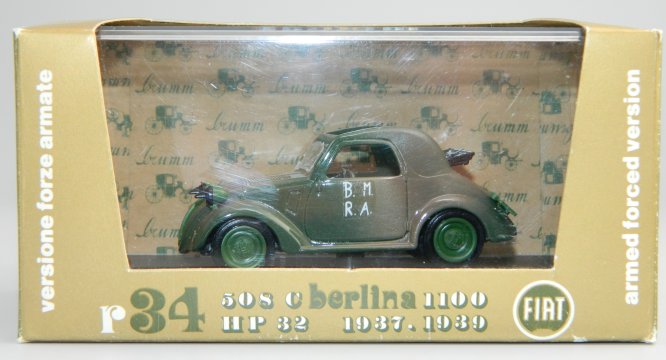 Fiat 508C 1100 Berlina HP32 Diecast Model - Brumm