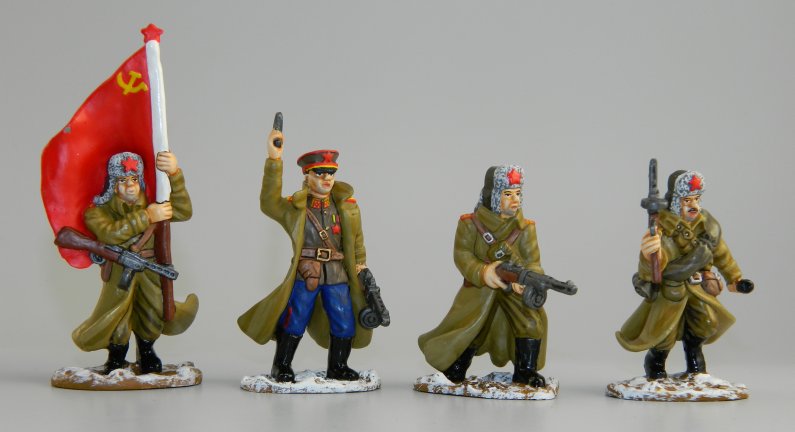 Four Figure Soviet Command Group