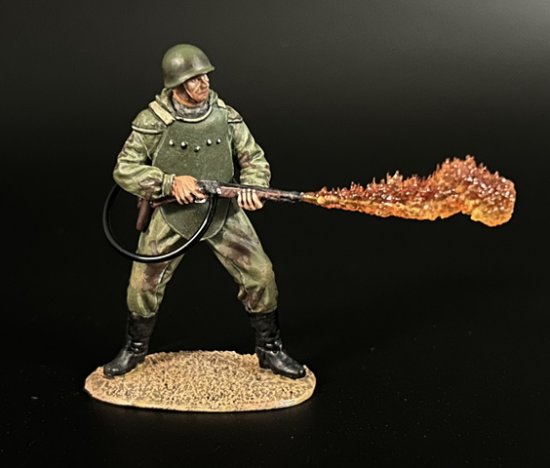Red Army Assault Engineer With Flamethrower