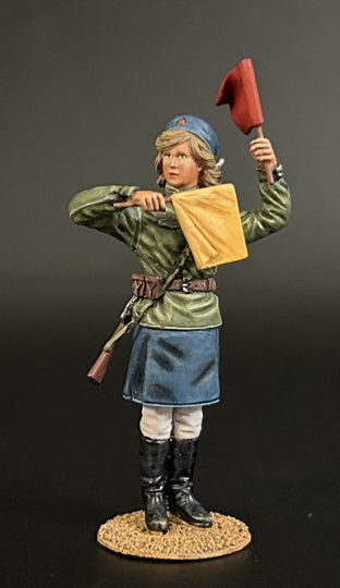 Red Army Female Traffic Soldier