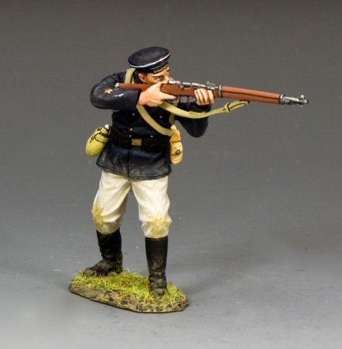 RNI Standing Firing Moisant Nagant Rifle