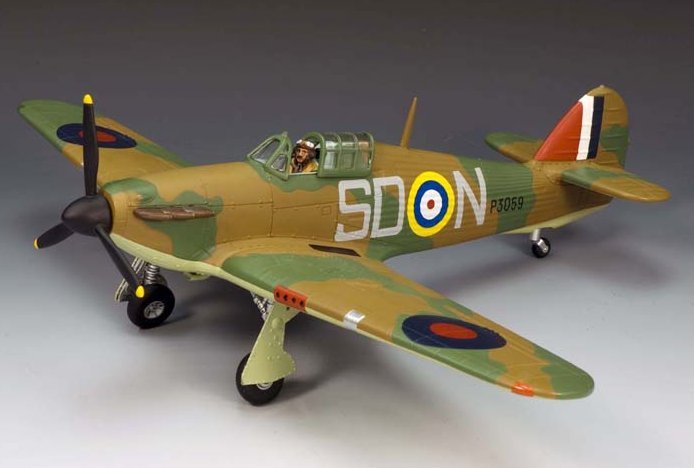 Hawker Hurricane Mk.I SDN of 501 Squadron Markings