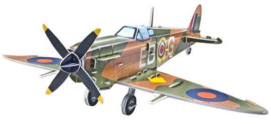 Supermarine Spitfire - 3D Foam Puzzle