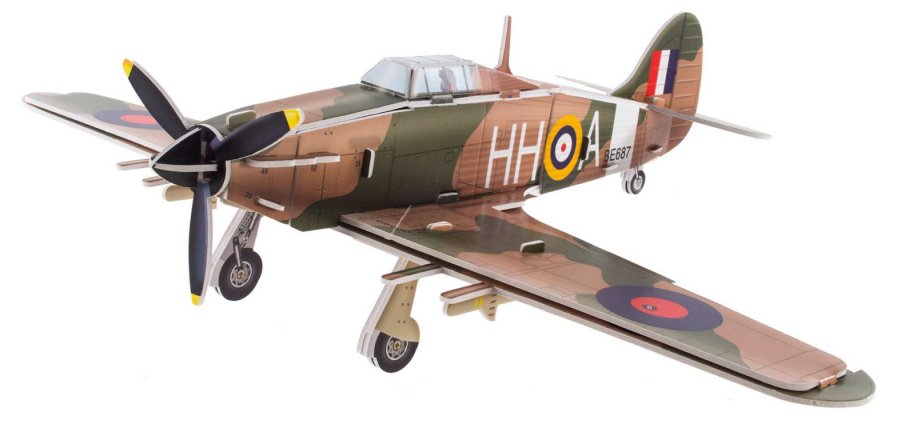 Hawker Hurricane - 3D Foam Puzzle