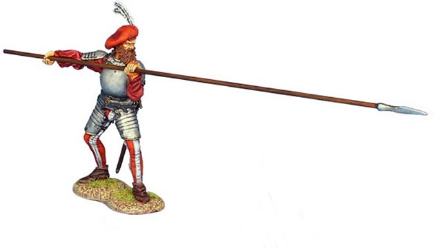 Swiss Mercenary Pikeman #4