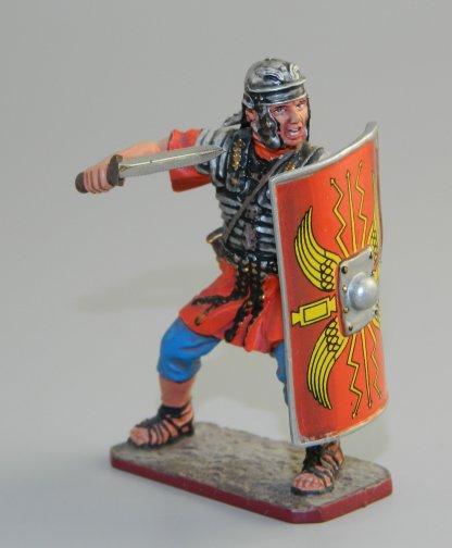 Roman Soldier Stabbing with Sword