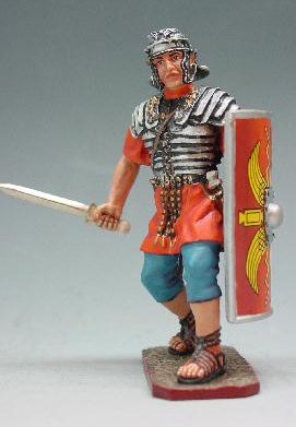 Roman Advancing with Sword