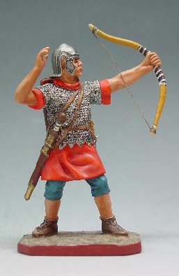 Roman Archer Firing Bow