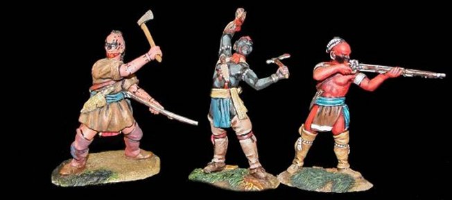 Woodland Indians Attacking Set #2