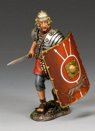 Roman Fighting w/Sword - Advancing