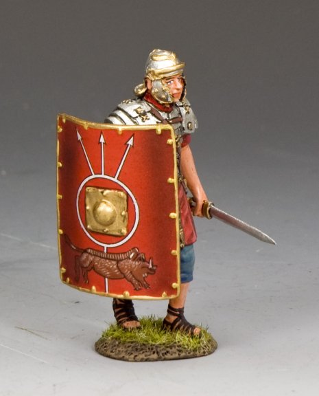 Advancing Legionary w/Sword in Left Hand