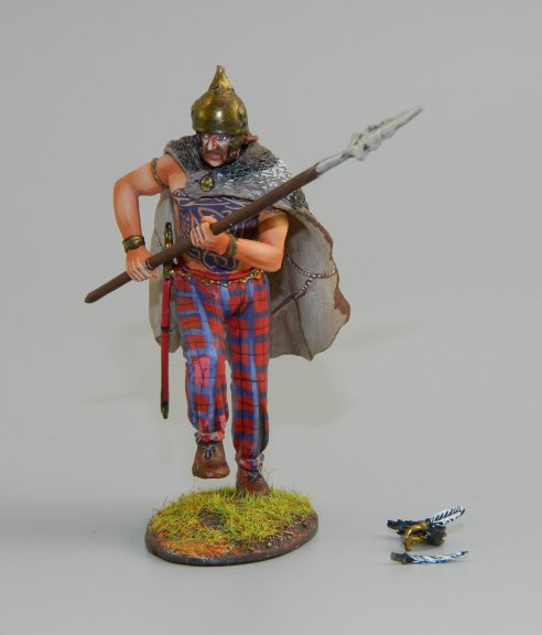 Gallic Warrior Charging with Spear