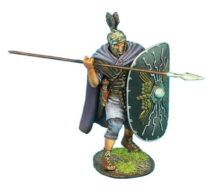 Imperial Roman Praetorian Guard with Spear #3