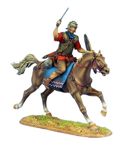 Imperial Roman Auxiliary Cavalry with Sword - Ala II Flavia