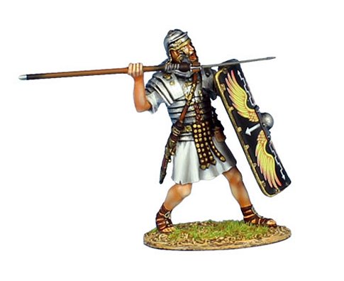 Imperial Roman Legionary with Pilum - Legio II Augusta