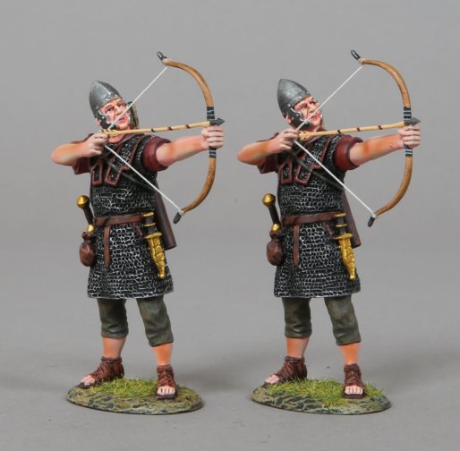 Roman Auxiliary Archers Firing Ahead