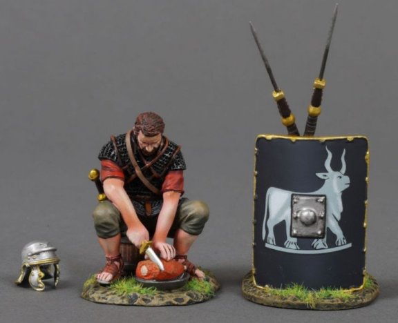 The Meat Cutter - Black 9th Legion Shield