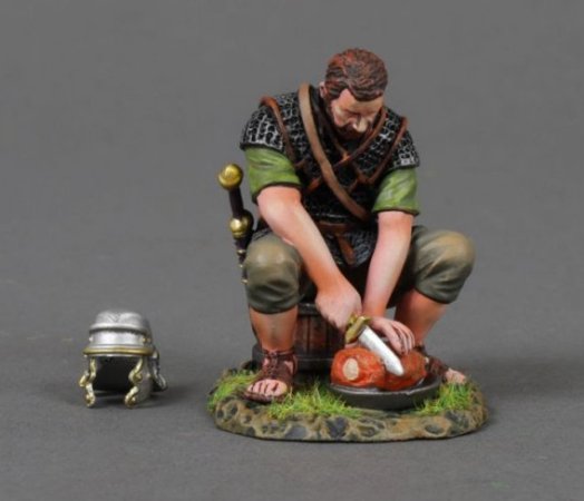 The Meat Cutter - No Shield, Green Tunic
