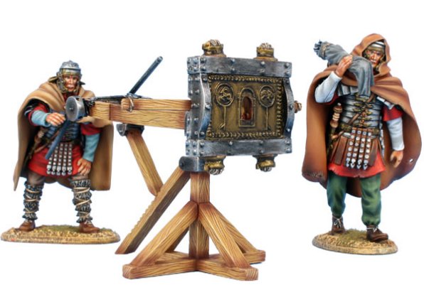 Winter Roman Scorpio with 2 Crew Figures