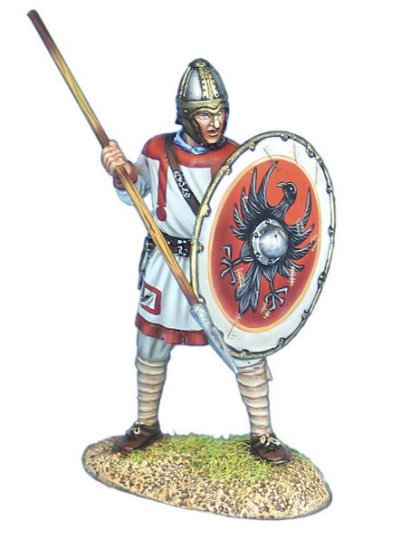 Late Roman Legionary with Spear #1